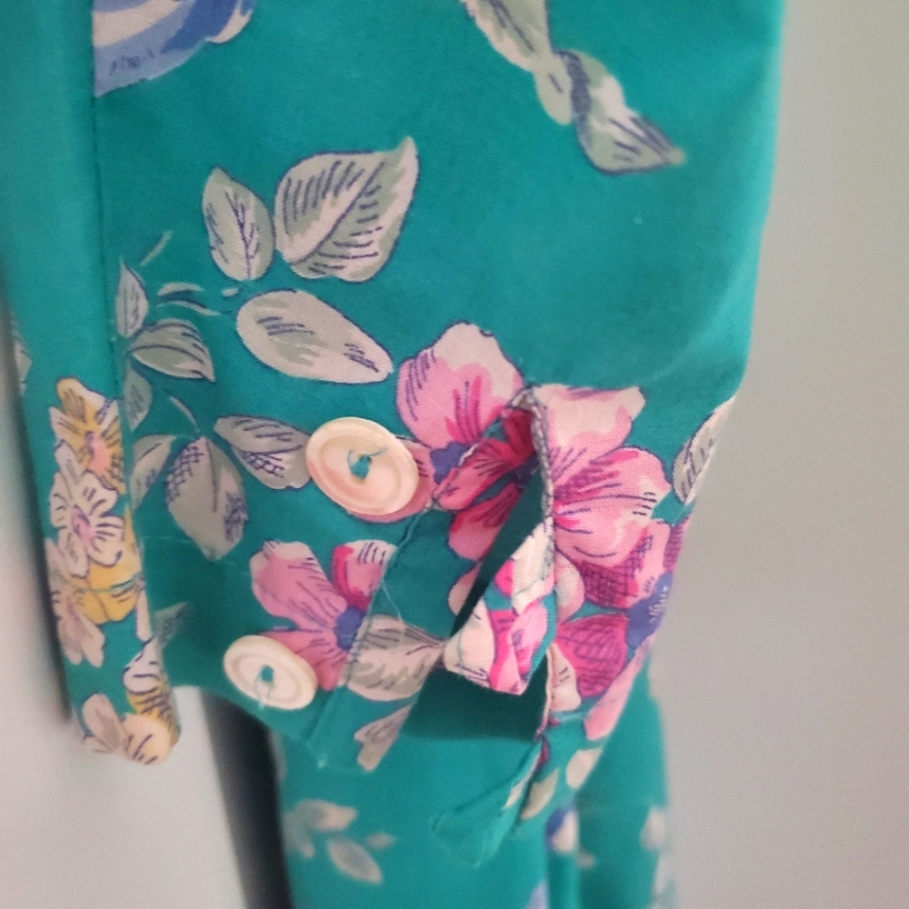 Laura Ashley Vintage Dress Perfect Size 10 Us